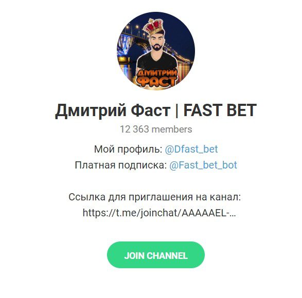 Отзывы о канале Дмитрий Фаст|Fast Bet в Телеграмме