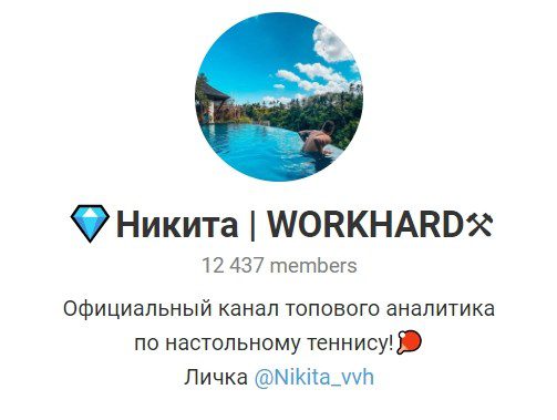 Отзывы о Никита Workhard — телеграм канал