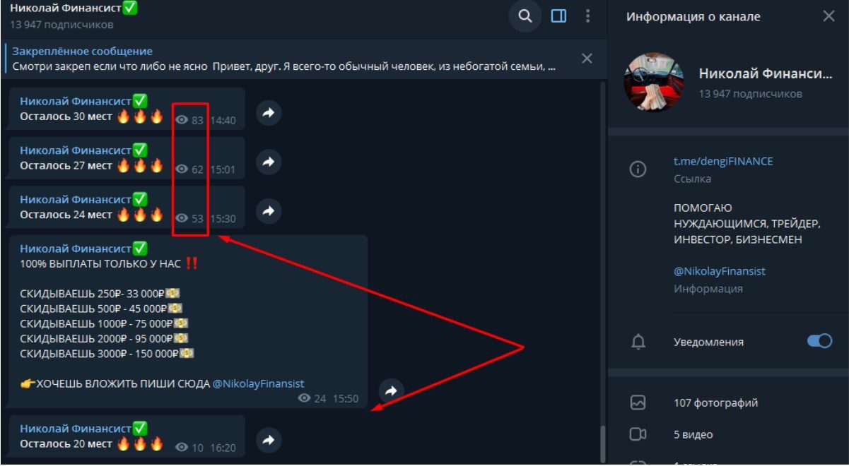 николай финансист просмотры