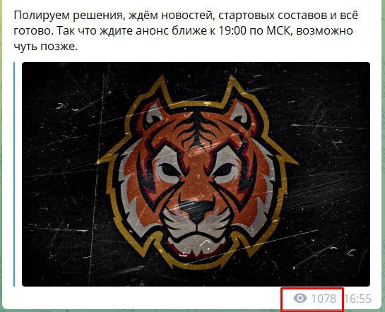 Просмотры Tiger Force Телеграмм