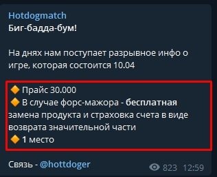 Капер Hotdogmatch (Team Mate)