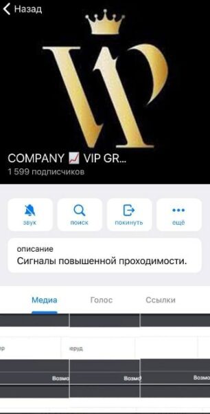 COMPANY VIP GROUP телеграмм канал