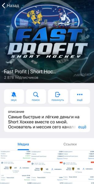 Телеграмм канал Fast Profit