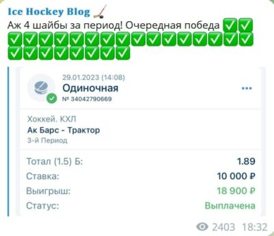 Ice Hockey Blog статистика