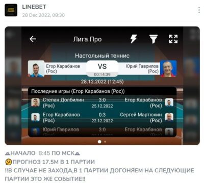 LINEBET ставки на спорт