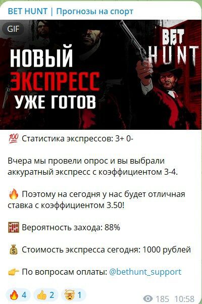 Bet Hunt Прогнозы на спорт