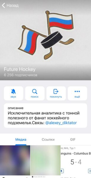 Future Hockey телеграмм