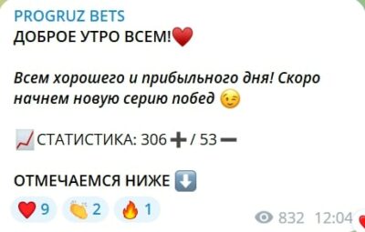 PROGRUZ BETS отчетность