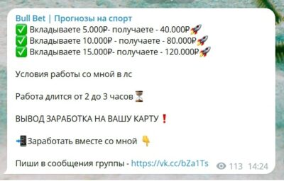 Bull Bet инвестирование